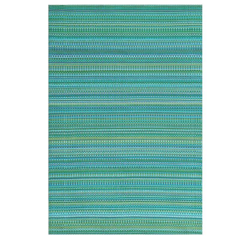 Recycled Plastic Indoor/Outdoor Rugs 4x6 - Tropical